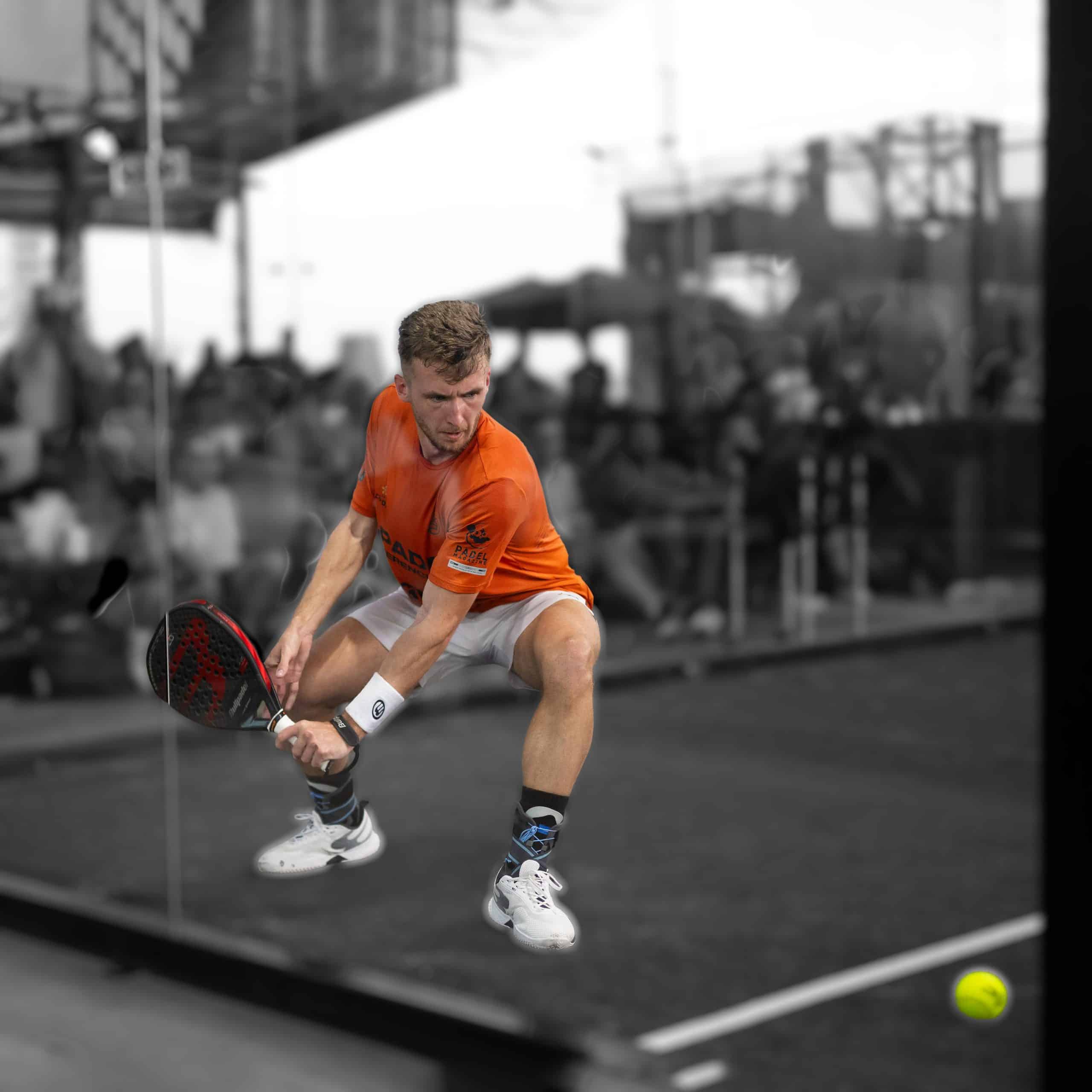 Julien Seurin – padel (revers, noir et blanc)